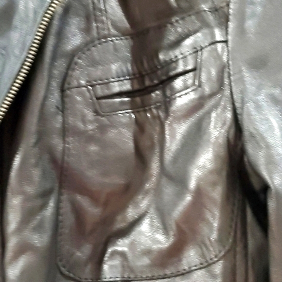 Fafifurni faux Leather Jacket European size 48 made in Italy - Picture 5 of 10